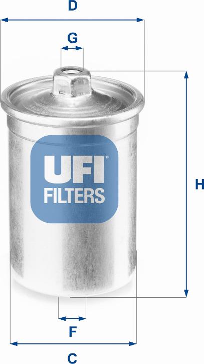 UFI 31.506.00 - Топливный фильтр unicars.by