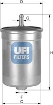 UFI 31.570.00 - Топливный фильтр unicars.by