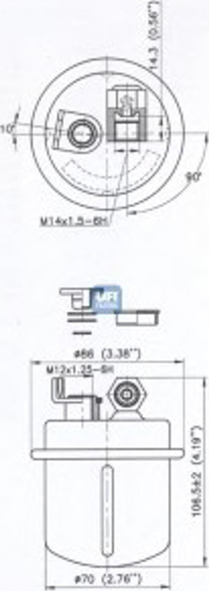 UFI 31.617.00 - Топливный фильтр unicars.by