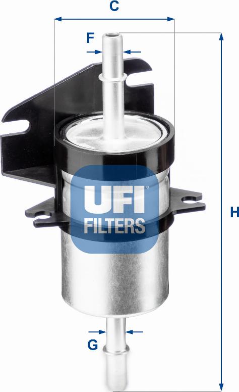 UFI 31.740.00 - Топливный фильтр unicars.by