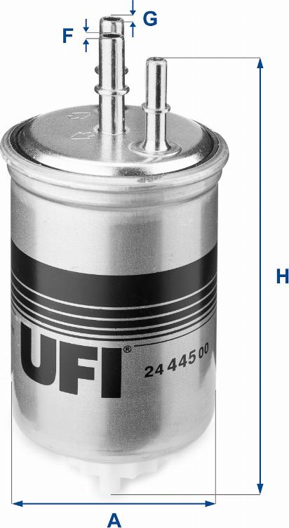 UFI 24.445.00 - Топливный фильтр unicars.by