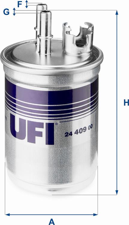 UFI 24.409.00 - Топливный фильтр unicars.by