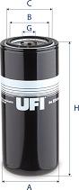 UFI 24.274.00 - Топливный фильтр unicars.by