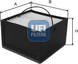 UFI 26.064.00 - Топливный фильтр unicars.by