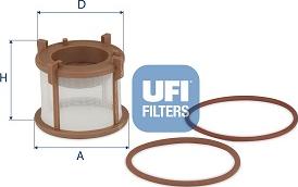 UFI 26.171.00 - Топливный фильтр unicars.by