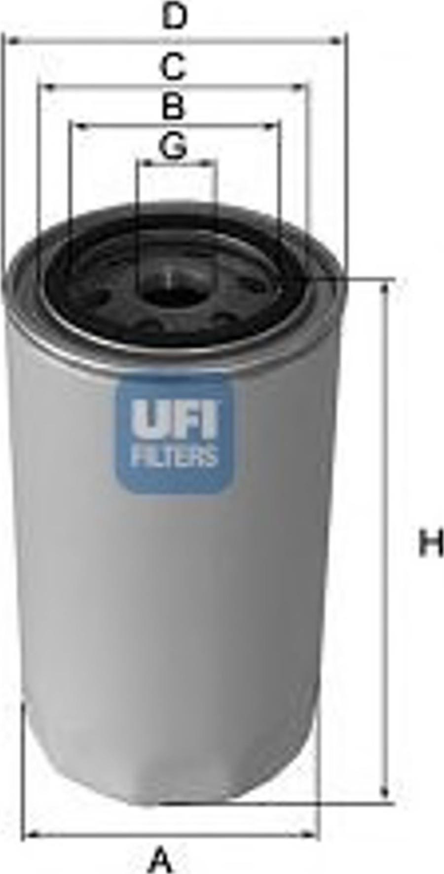 UFI 23.209.00 - Масляный фильтр unicars.by