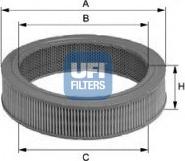 UFI 27.799.00 - Воздушный фильтр, двигатель unicars.by