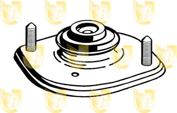 Unigom 390027 - Опора стойки амортизатора, подушка unicars.by