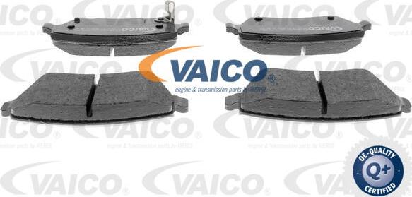 VAICO V40-0651 - Тормозные колодки, дисковые, комплект unicars.by