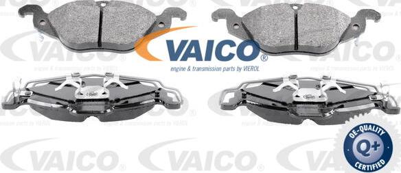 VAICO V40-8010 - Тормозные колодки, дисковые, комплект unicars.by