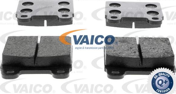 VAICO V10-8122 - Тормозные колодки, дисковые, комплект unicars.by