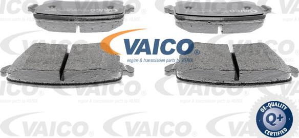 VAICO V10-8306 - Тормозные колодки, дисковые, комплект unicars.by