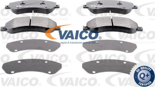 VAICO V10-2455 - Тормозные колодки, дисковые, комплект unicars.by