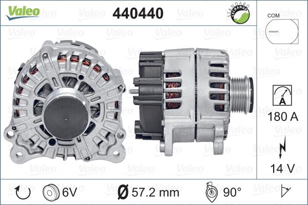 Valeo 440440 - Генератор unicars.by