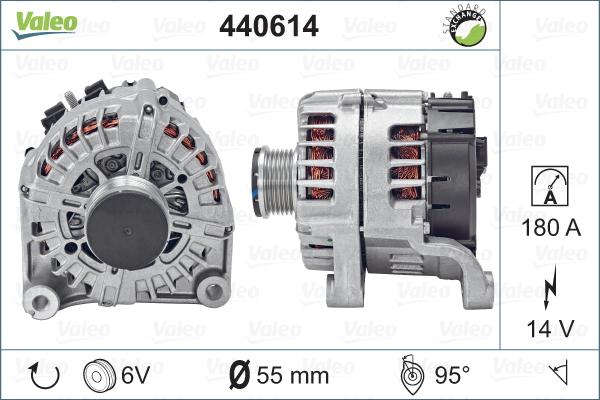 Valeo 440614 - Генератор unicars.by