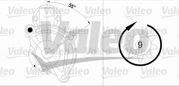 Valeo 455962 - Стартер unicars.by