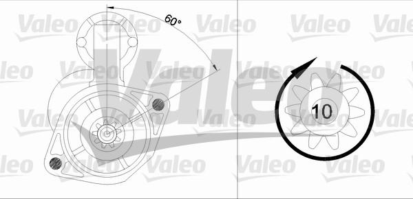 Valeo 455905 - Стартер unicars.by