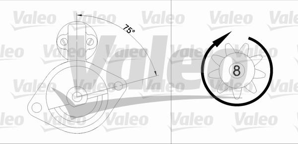 Valeo 455901 - Стартер unicars.by