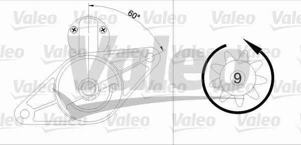 Valeo 455902 - Стартер unicars.by