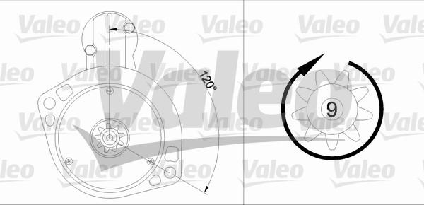 Valeo 455912 - Стартер unicars.by