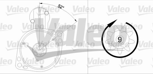 Valeo 455925 - Стартер unicars.by