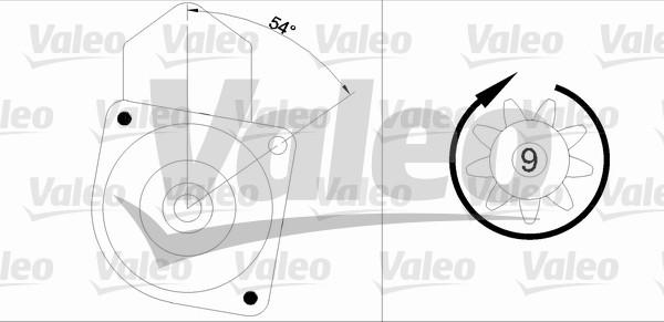 Valeo 455547 - Стартер unicars.by