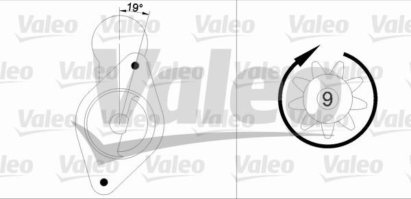 Valeo 455586 - Стартер unicars.by