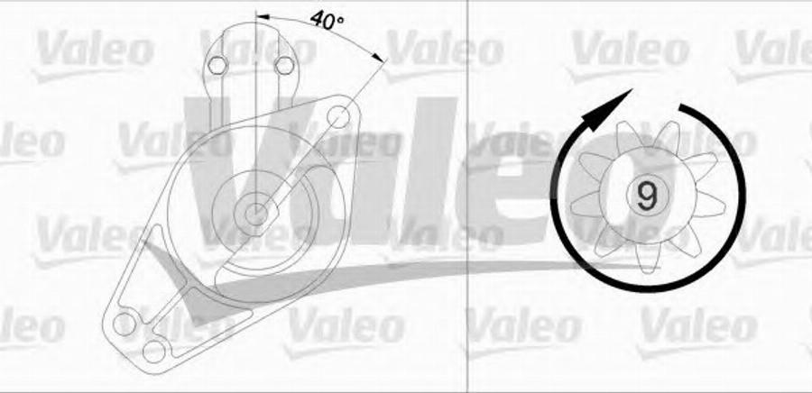 Valeo 455573 - Стартер unicars.by