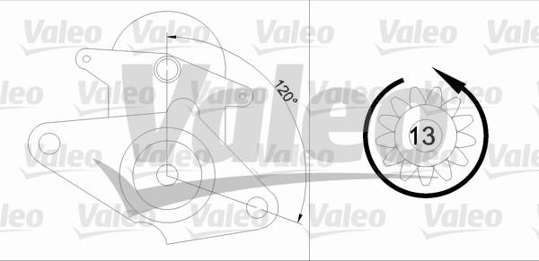 Valeo 455604 - Стартер unicars.by