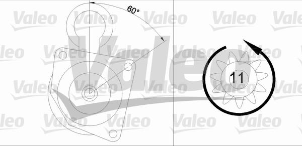 Valeo 455678 - Стартер unicars.by