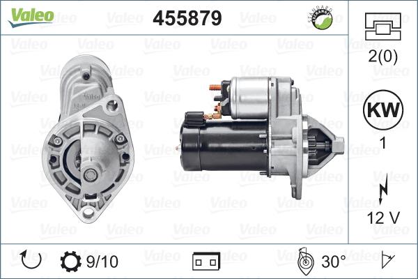 Valeo 455879 - Стартер unicars.by