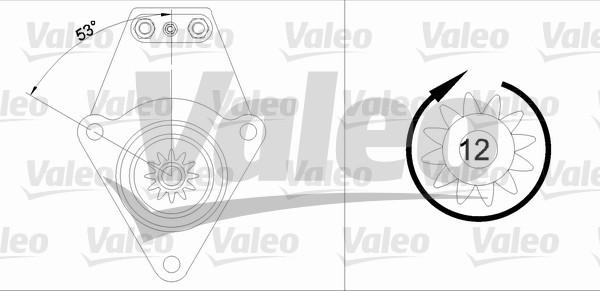 Valeo 455871 - Стартер unicars.by