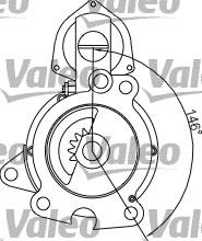 Valeo 455703 - Стартер unicars.by