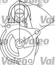 Valeo 455702 - Стартер unicars.by