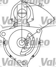 Valeo 455733 - Стартер unicars.by