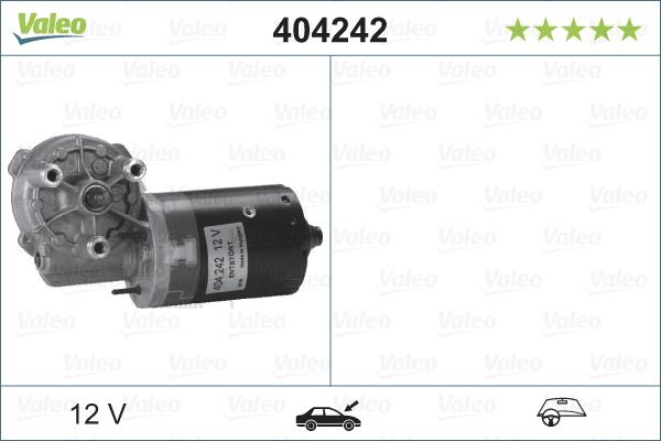 Valeo 404242 - Двигатель стеклоочистителя unicars.by