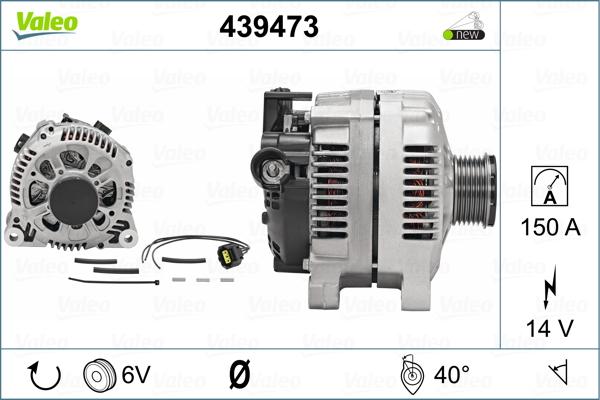 Valeo 439473 - Генератор unicars.by