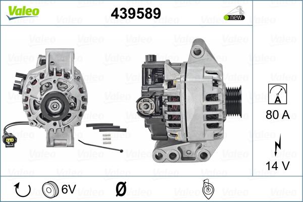 Valeo 439589 - Генератор unicars.by