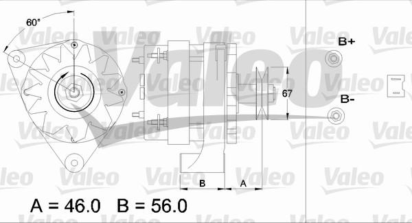 Valeo 436456 - Генератор unicars.by