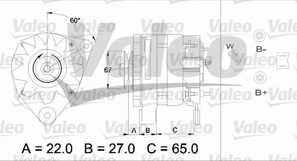 Valeo 436464 - Генератор unicars.by