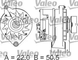 Valeo 436437 - Генератор unicars.by