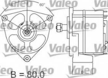 Valeo 436429 - Генератор unicars.by