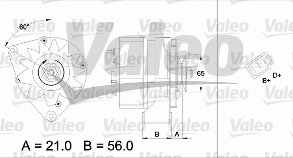 Valeo 436556 - Генератор unicars.by