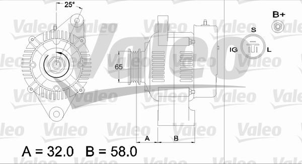 Valeo 436515 - Генератор unicars.by