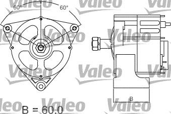 Valeo 436589 - Генератор unicars.by