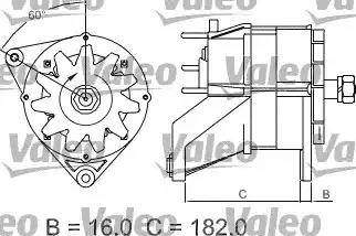 Valeo 436588 - Генератор unicars.by