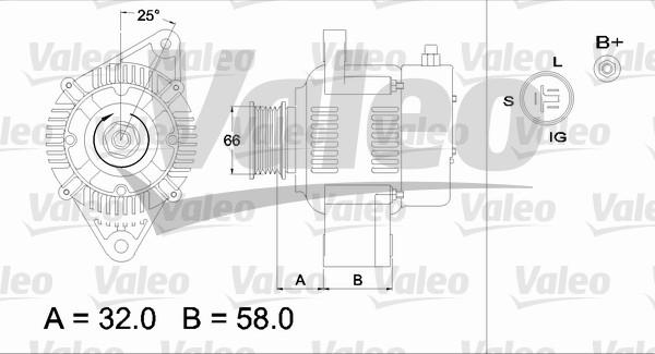 Valeo 436537 - Генератор unicars.by