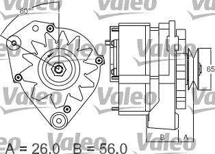 Valeo 436576 - Генератор unicars.by