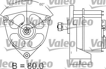 Valeo 436578 - Генератор unicars.by