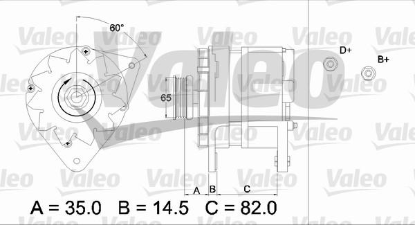 Valeo 436689 - Генератор unicars.by